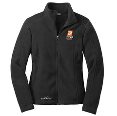 Eddie Bauer Women's Black Full-Zip Fleece Jacket