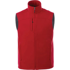 Custom Elevate Men's Team Red Stinson Softshell Vest