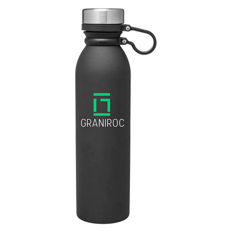 Custom H2Go Matte Black Concord Bottle - 25oz