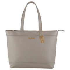 Corporate Kenneth Cole Light Grey 15" Computer Pebbled Tote