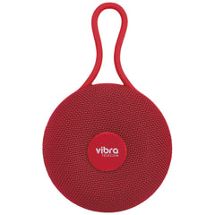 Custom Logo Koozie Red Fabric Waterproof Bluetooth Speaker