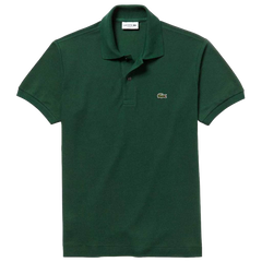 Lacoste Men's Green Short Sleeve Classic Pique Polo