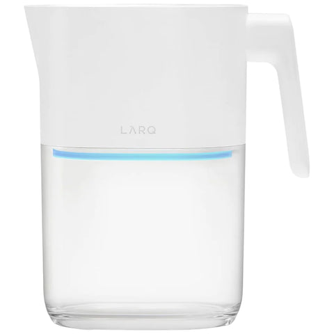 Branded LARQ Pure White Pitcher PureVis (Advanced Filter) - 1.9 Liter/8-Cup