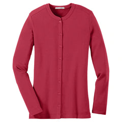 Logo-embroidered cardigans and sweaters for restaurants, cafes, and foodservice companies make great winter gifts