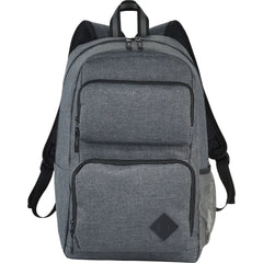 Custom Leed's Charcoal Graphite Deluxe 15" Computer Backpack