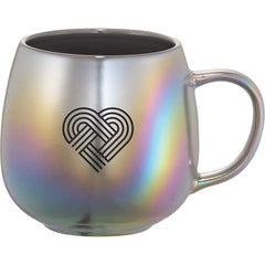 Leed's Grey Iridescent 15 oz Ceramic Mug