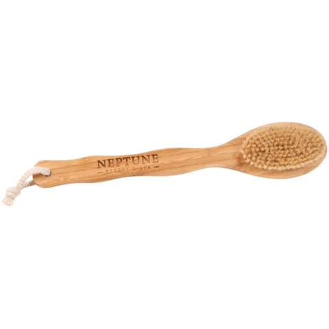 Custom Leed's Natural Bamboo Shower & Body Brush