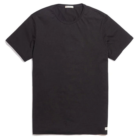 Custom Marine Layer Men's Black Signature Crew