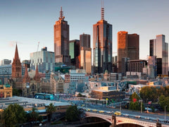 Melbourne, Australia Skyline