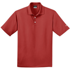 Men's Dark Red Nike Micro Pique Polo Shirt