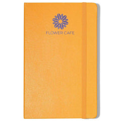 Moleskine Orange Yellow Hard Cover Ruled Large Notebook