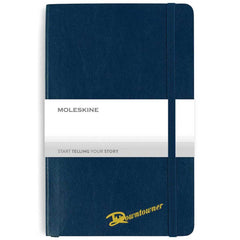 Moleskine Sapphire Blue Soft Cover Ruled Large Notebook (5" x 8.25")