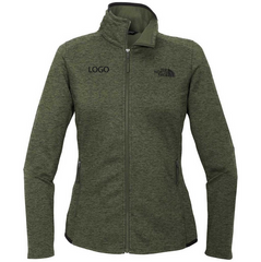 The North Face Women's Four Leaf Clover Heather Skyline Full-Zip Fleece Jacket