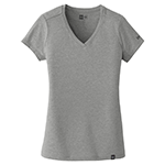 Corporate branded New Era T-shirts for women deliver a clean company look for the team