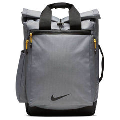 Nike Grey and Yellow Sport Backpack