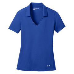 Nike Women's Royal Dri-FIT Short Sleeve Vertical Mesh Polo_preview