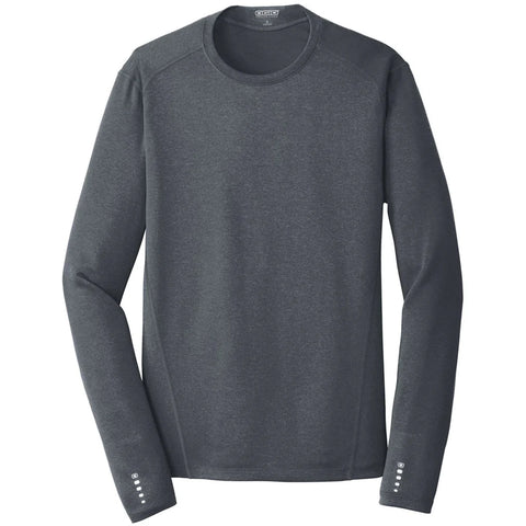 Corporate OGIO Endurance Men's Gear Grey Long Sleeve Pulse Crew