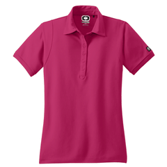 Custom OGIO Women's Pink Crush Jewel Polo Shirt
