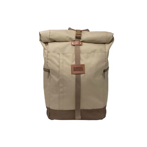 Branded Origaudio Beige/Tan El Dorado Roll Top Backpack