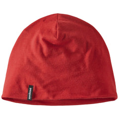 Branded Patagonia Touring Red Overlook Merino Wool Liner Beanie