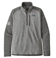 Patagonia Men's Nickel with Forge Grey Better Sweater Quarter Zip 2.0