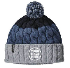 Patagonia Women's Breaks Blue Pom Beanie