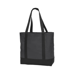 Branded Port Authority Dark Charcoal/ Black Day Tote