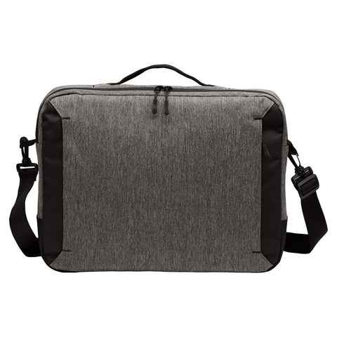 Branded Port Authority Grey Heather Vector Briefcase