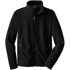 Custom Port Authority Men's Black Value Fleece Jacket