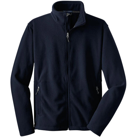 Custom Port Authority Men's True Navy Value Fleece Jacket