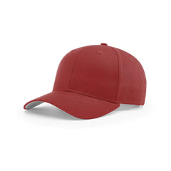 Embroidered Richardson Cardinal On-Field Solid Pro Twill Snapback Cap