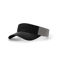 Corporate Richardson Black/Charcoal Trucker Visor