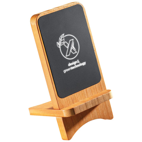 Custom SCX Design Maple Bamboo 10W Wireless Charger