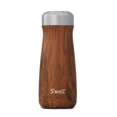 Custom S'well Teakwood 16 oz Traveler Bottle