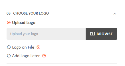 Upload Your Logo