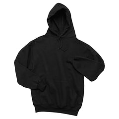 Embroidered Sport-Tek Men's Black Super Heavyweight Pullover Hooded Sweatshirt