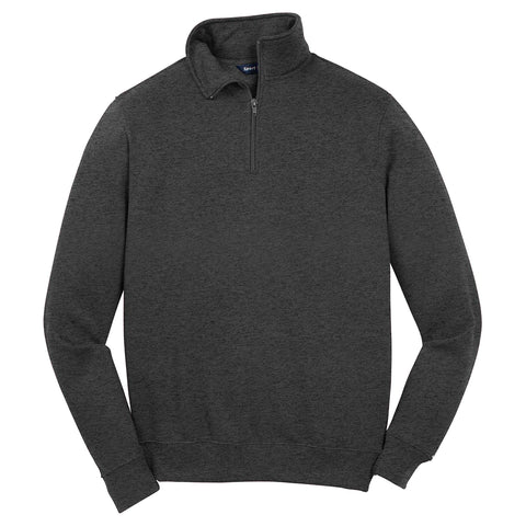 Custom Sport-Tek Men's Graphite Heather 1/4-Zip Sweatshirt