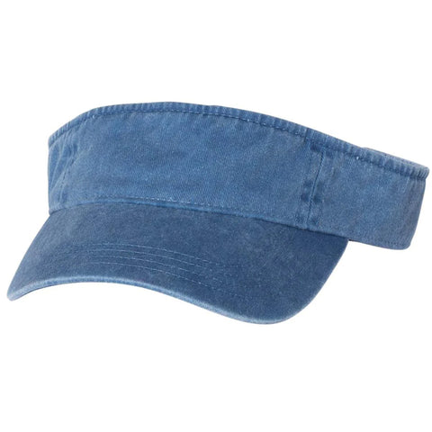 Corporate Sportsman Royal Pigment Dyed Visor