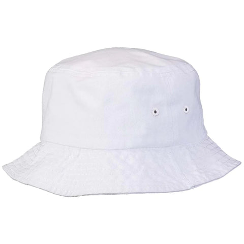 Custom Sportsman White Bucket Cap