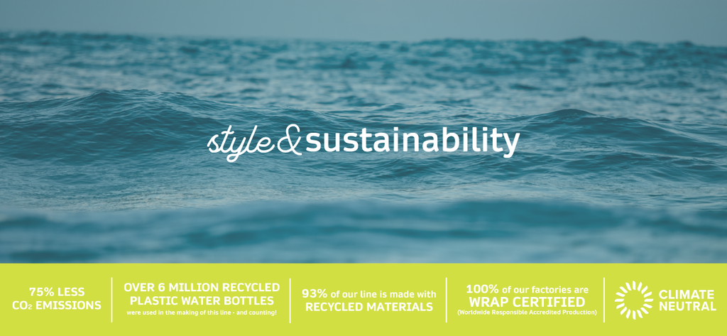 Learn more about sustainable corporate gifts from Zusa and the recycled materials count in custom sustainable apparel