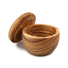 Branded Swissmar Olive Wood Napoli Salt Keeper