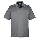 A navy blue corporate Team 365 polo shirt for men against a white background