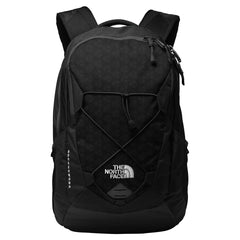 Custom The North Face TNF Black Groundwork Backpack