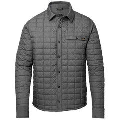 Corporate The North Face Men's Dark Grey Heather ThermoBall ECO Shirt Jacket