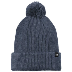 Team Logo The North Face Shady Blue Pom Beanie