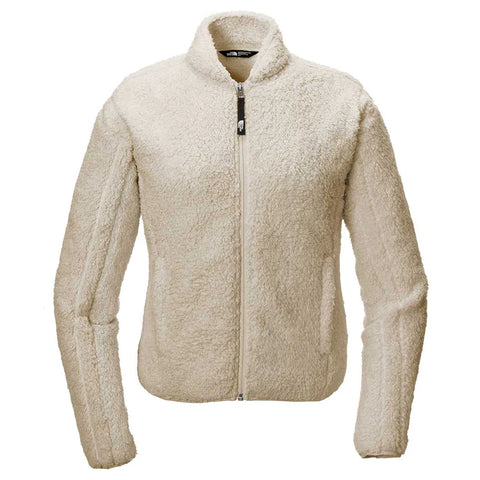 Custom The North Face Women's Vintage White High Loft Fleece Jacket