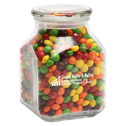 Custom The 1919 Candy Company Skittles in Large Glass Jar