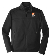 Custom The North Face Men's Black Ridgeline Soft Shell Jacket