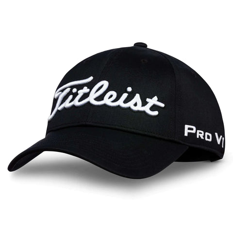 Custom Titleist Black/White Tour Performance Hat