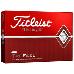 Logo-Printed Titleist White TruFeel Golf Balls (Expedited Lead Times)